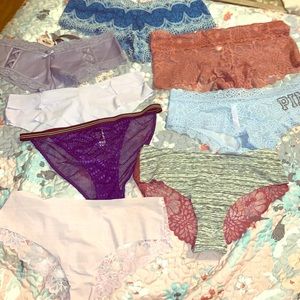 Lot Victoria secret panties all new some w/o tags